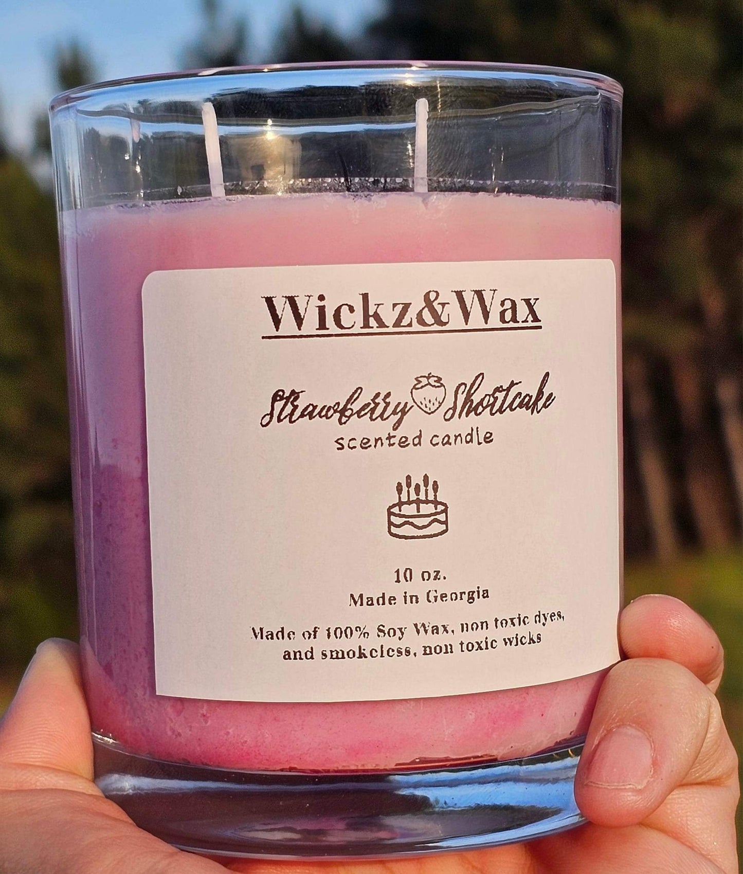 Strawberry Shortcake scented 10 oz. Candle