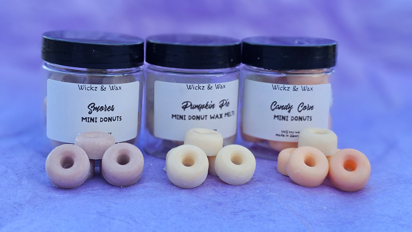 Mini Donut Wax Melts 4oz. Jar