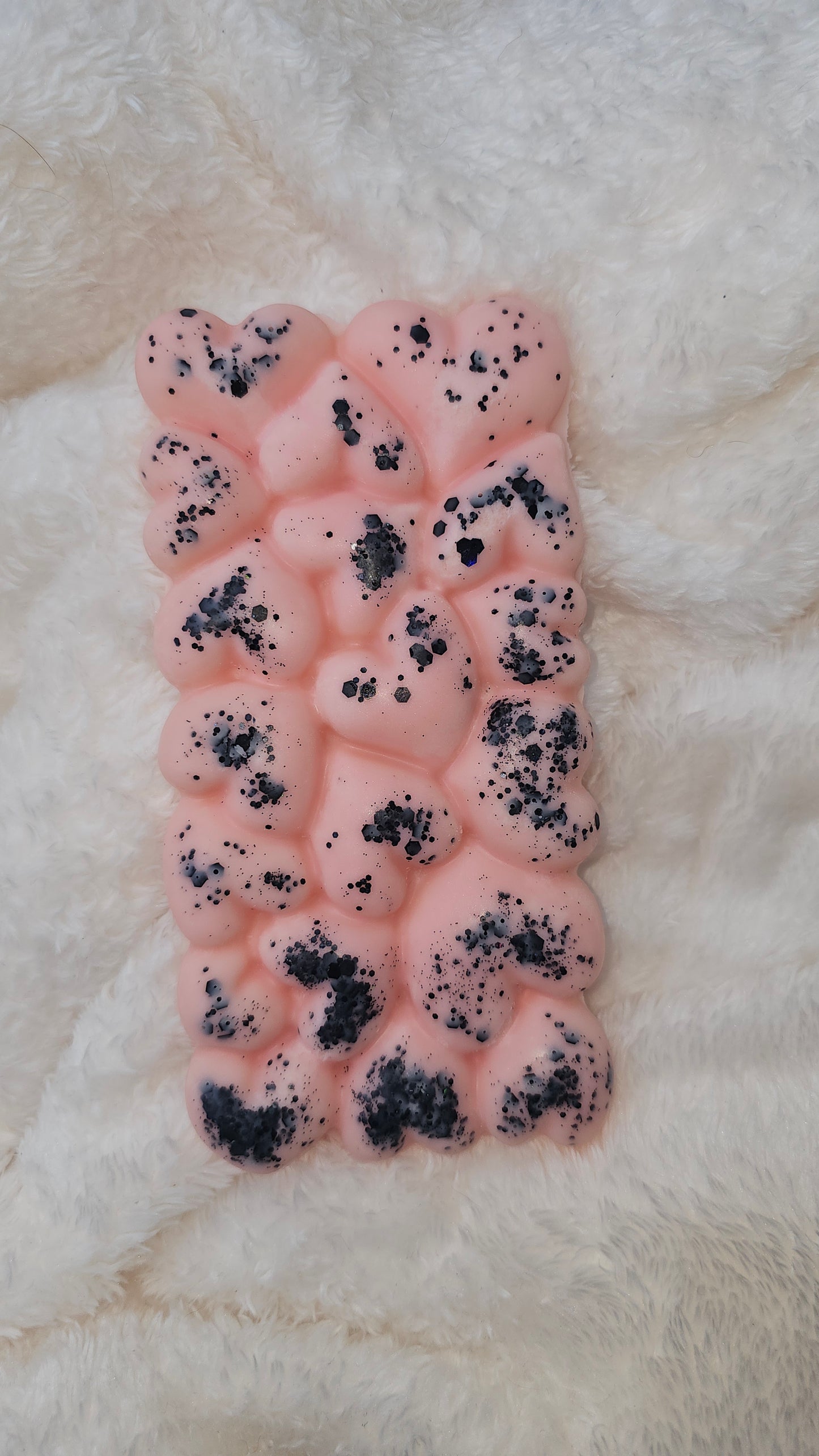 Bubble Heart Wax Slab