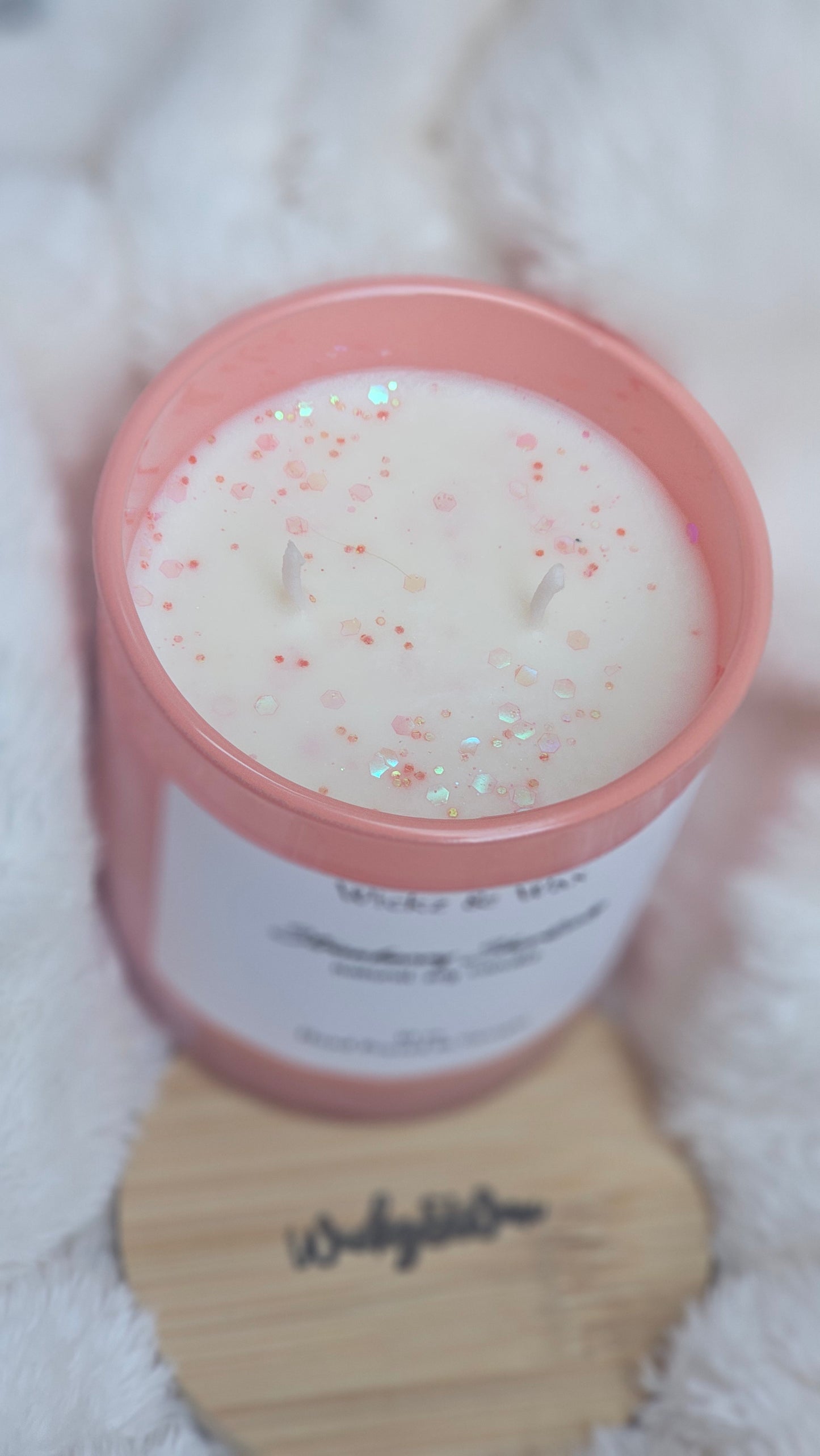 Strawberry Shortcake scented candle 10oz.