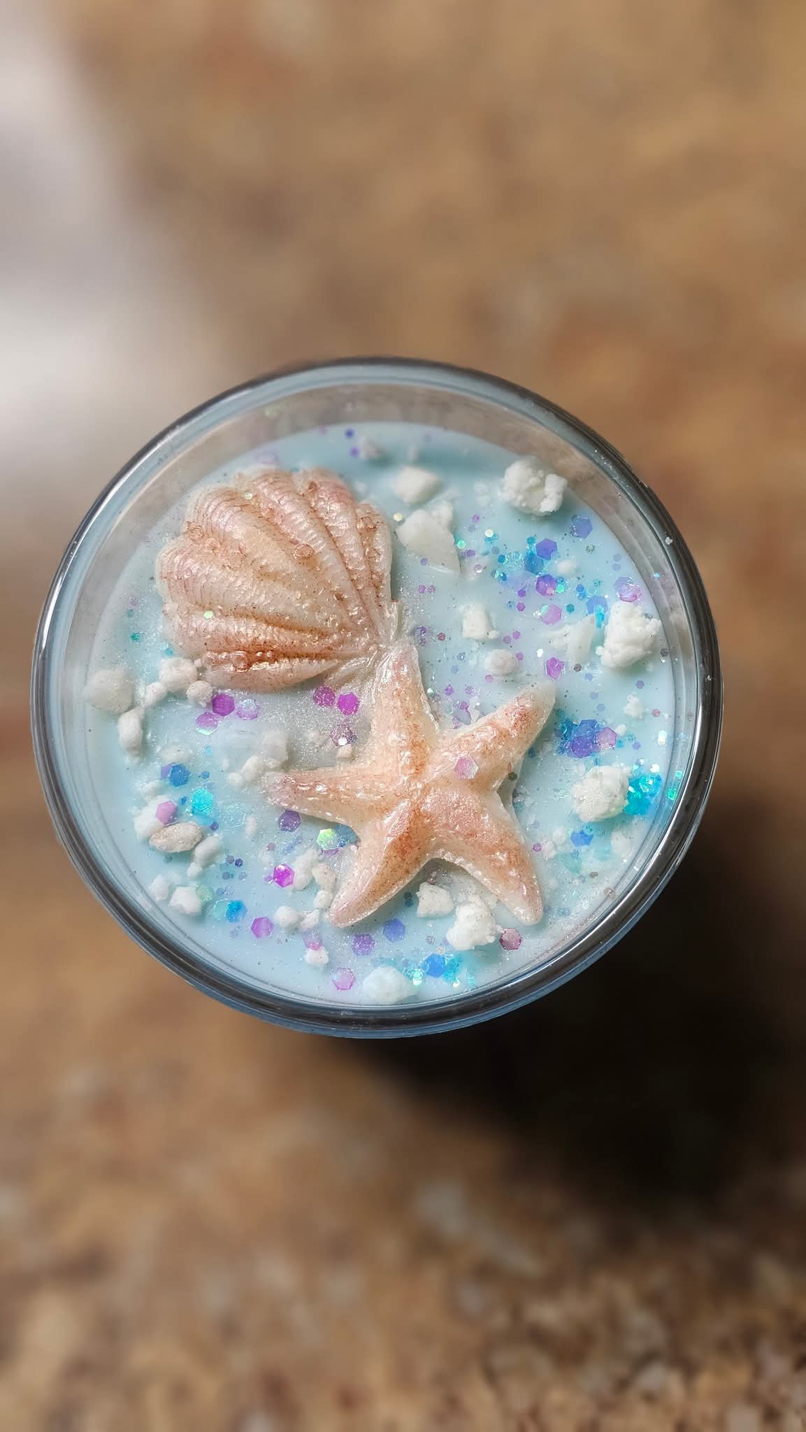 Ocean Breeze Scented 10 oz. Novelty Candle