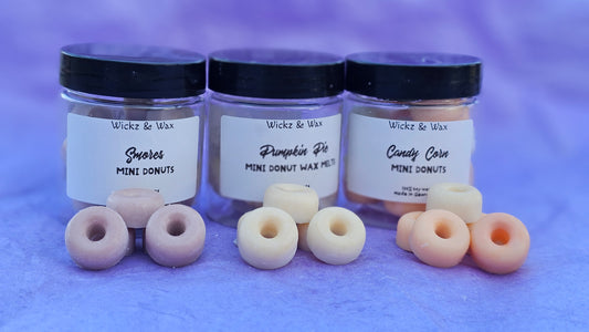 Mini Donut Wax Melts 4oz. Jar