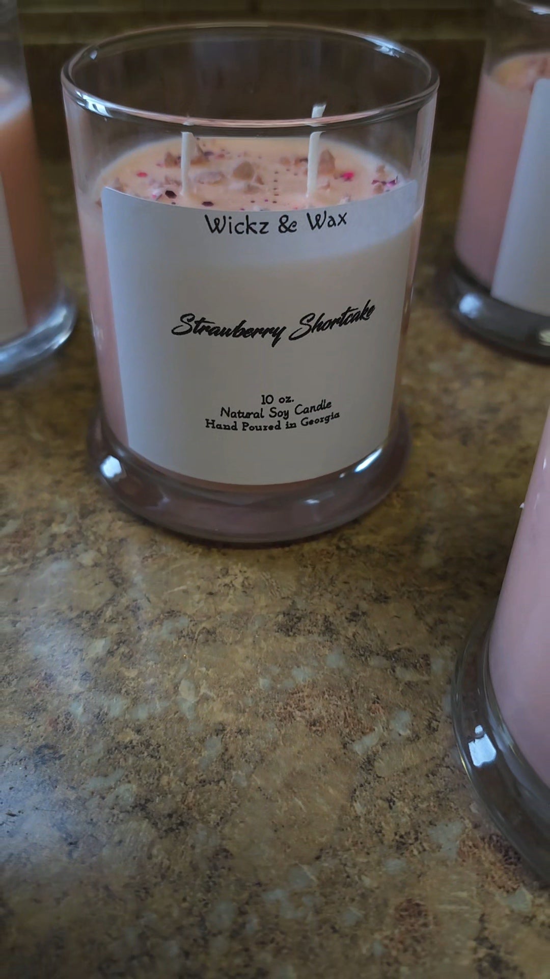 Strawberry Shortcake 10oz candle