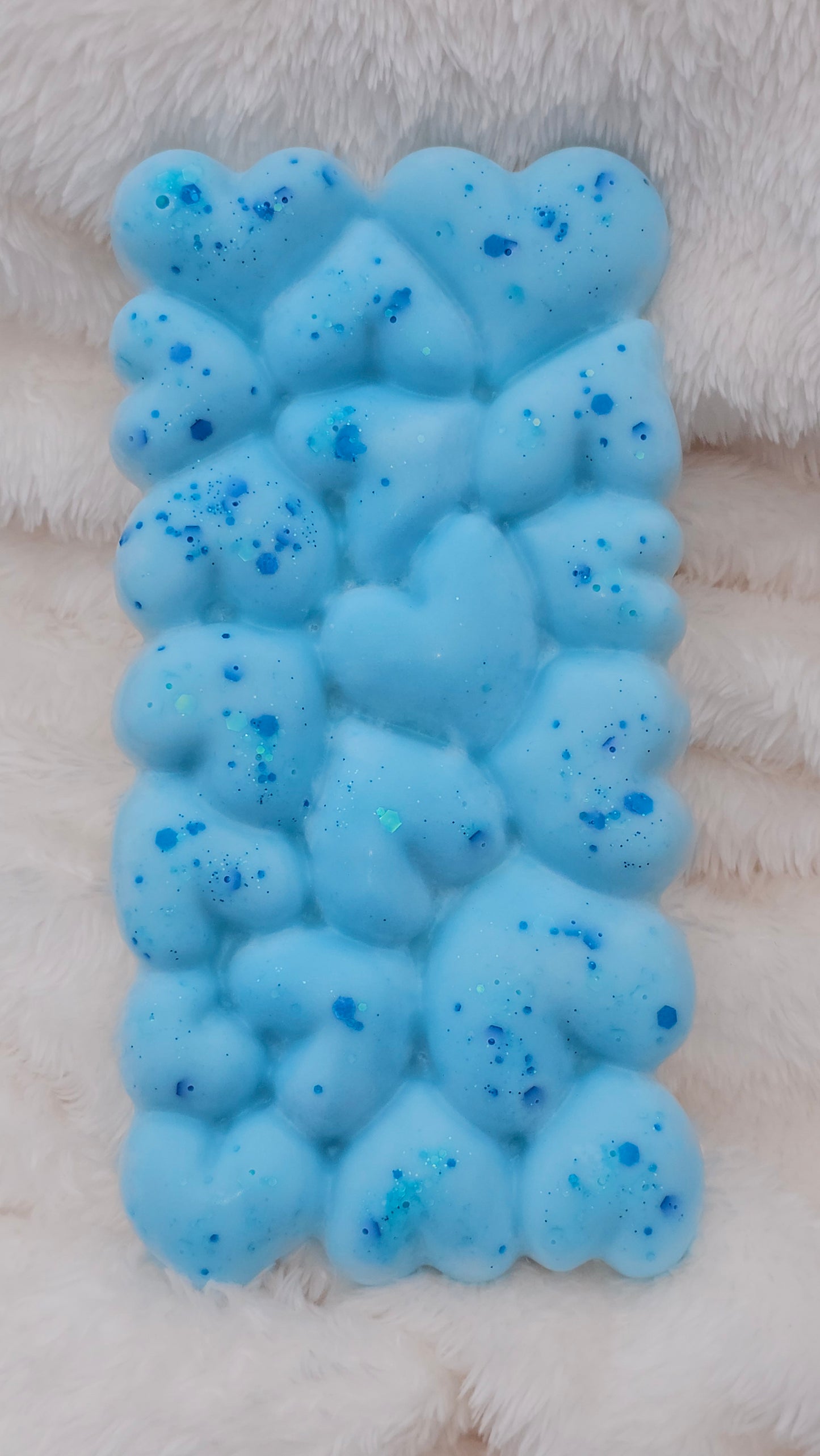 Bubble Heart Wax Slab