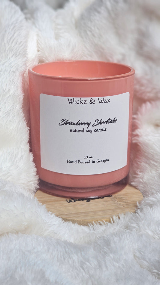 Strawberry Shortcake scented candle 10oz.