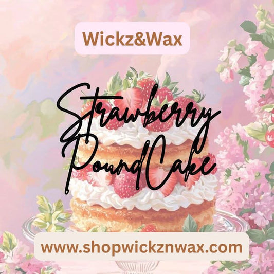 Strawberry Pound Cake 10oz candle