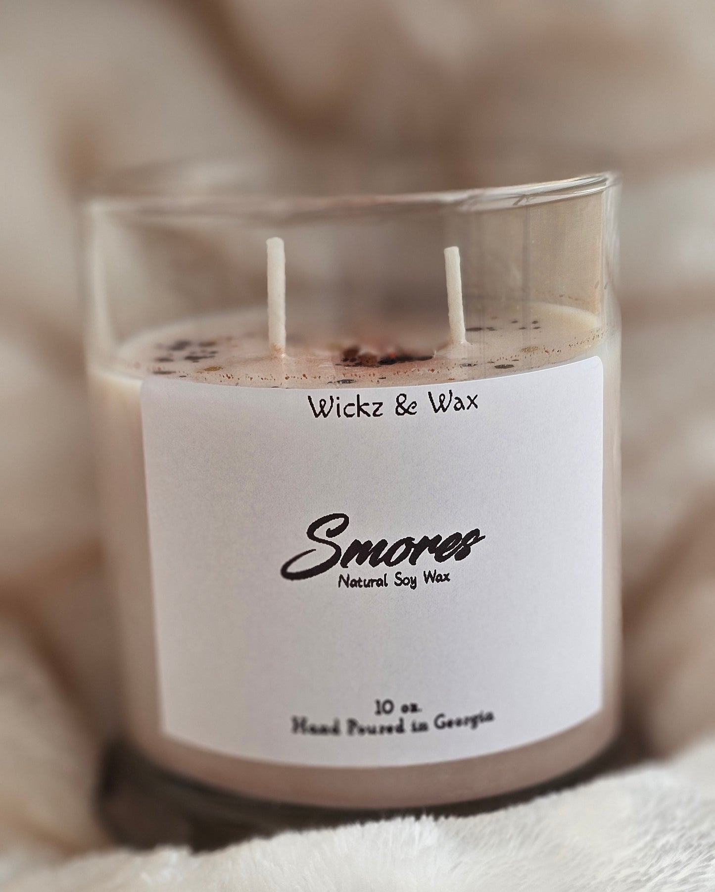 Smores scented 10oz. Candle